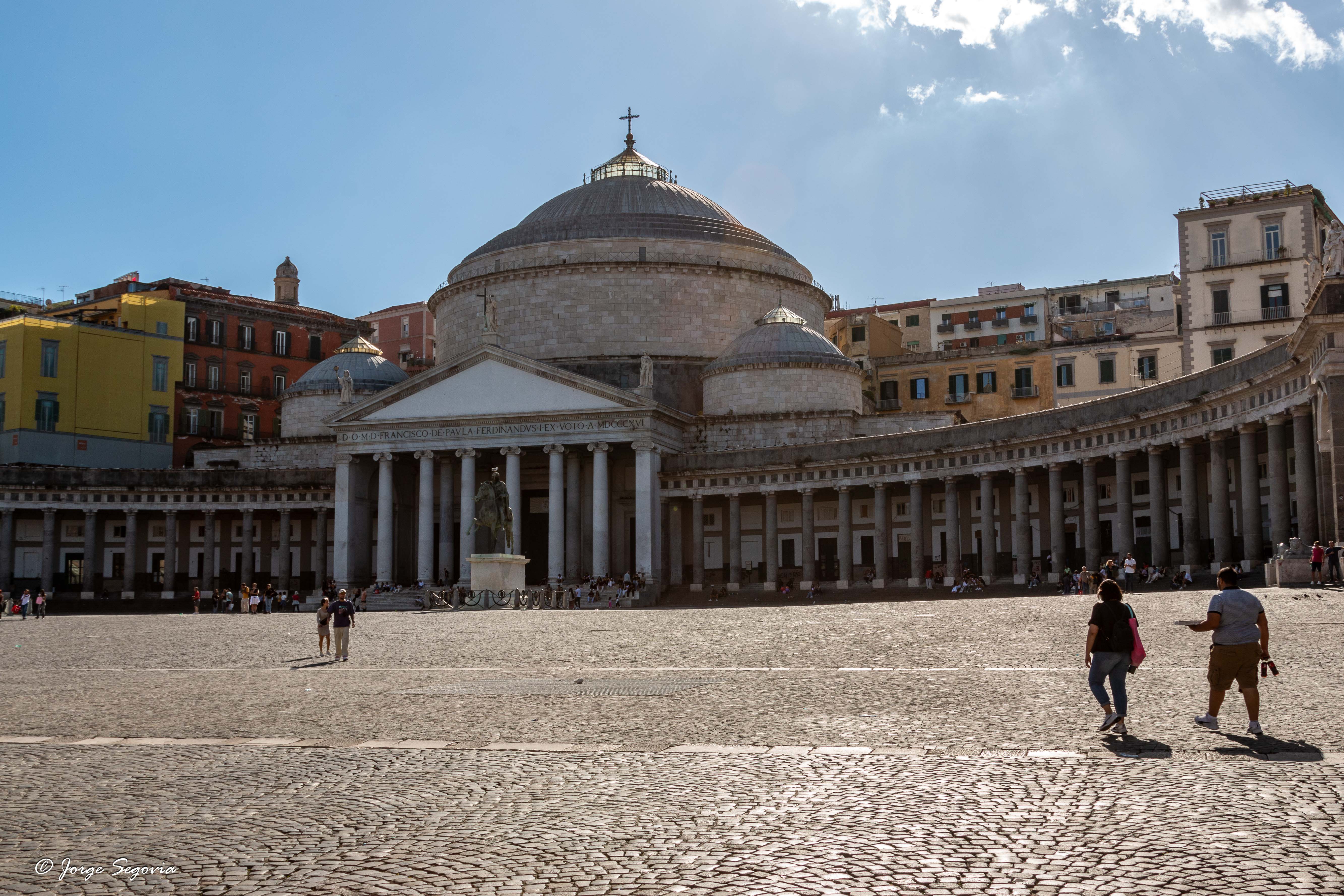 Nápoles: Piazza Plebiscito